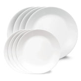 Corelle® Shimmering White Salad and Dinner Plates Set, 8-pack