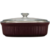 CorningWare® French Colors 2.5-quart Oval Baking Dish, Cabernet