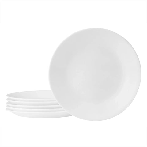 Corelle® Winter Frost White 6.75" Appetizer Plates, 6-pack