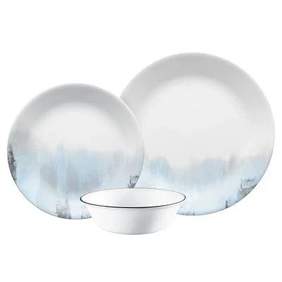Corelle® Tranquil Reflections 12-piece Dinnerware Set, Service for 4