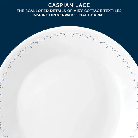 Corelle® Caspian Lace 6.75" Appetizer Plate, 6-pack