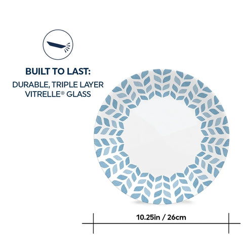 Corelle® Global Collection Northern Pines 10.25" Dinner Plates, 6-pack