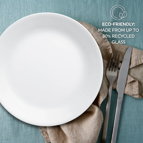 Corelle® Winter Frost White 24-piece Dinnerware Set
