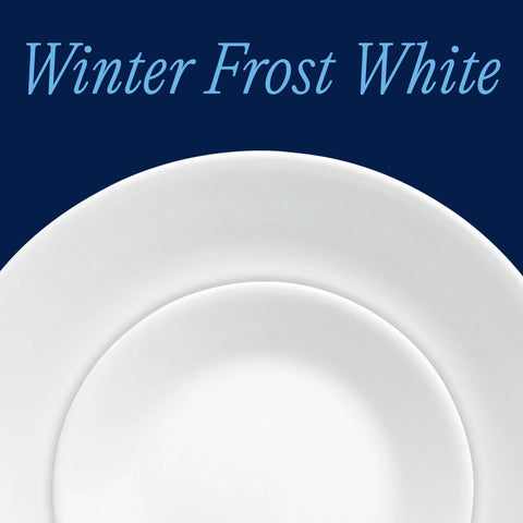 Corelle® Winter Frost White Dinnerware Set – Service for 8 + Meal Bowls