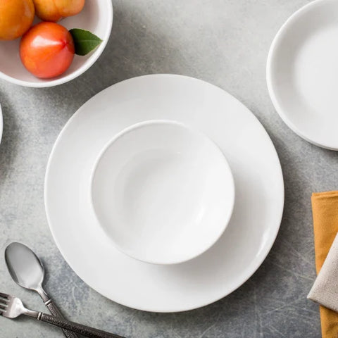 Corelle® Winter Frost White 24-piece Dinnerware Set