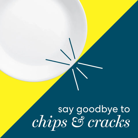 Corelle® Winter Frost White 6.75" Appetizer Plates, 6-pack
