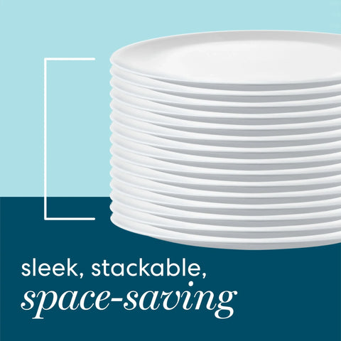 Corelle® Winter Frost White 10.25" Dinner Plates, 6-pack