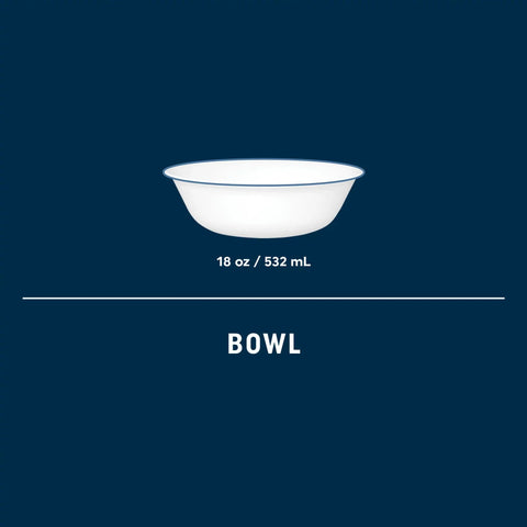 Corelle® Botanical Stripes 18-ounce Cereal Bowl