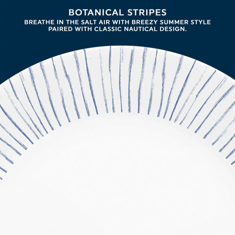 Corelle® Botanical Stripes 32-piece Dinnerware Set, Service for 8
