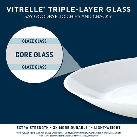 Corelle® Cobalt Circles 8.5" Salad Plate