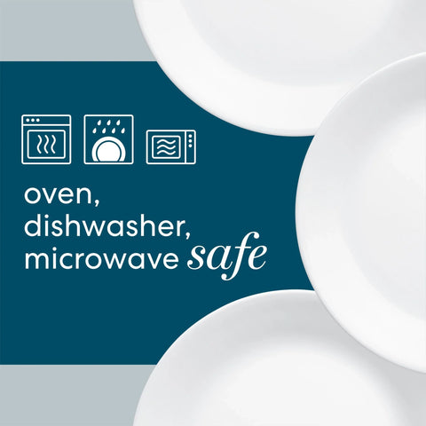 Corelle® Winter Frost White 8.5" Salad Plates, 6-pack