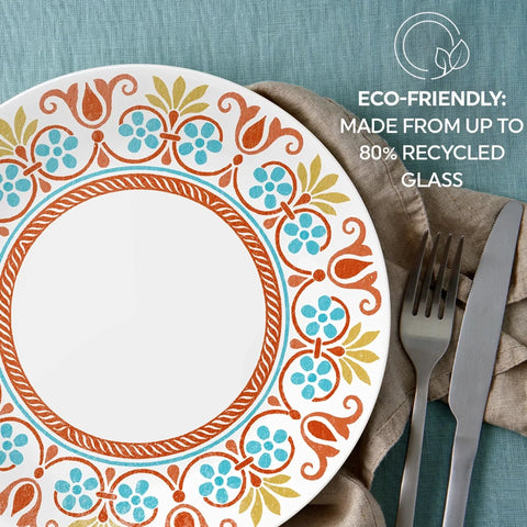 Corelle® Global Collection Terracotta Dreams 10.25" Dinner Plate
