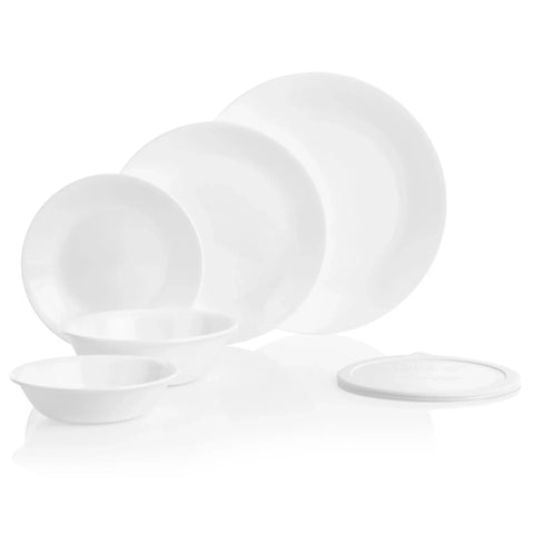 Corelle® Winter Frost White 66-piece Dinnerware Set, Service for 12