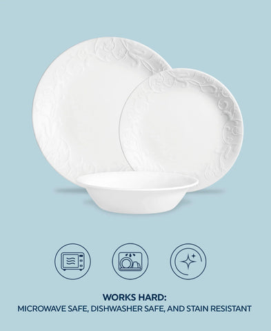 Corelle® Bella Faenza 12-piece Dinnerware Set, Service for 4